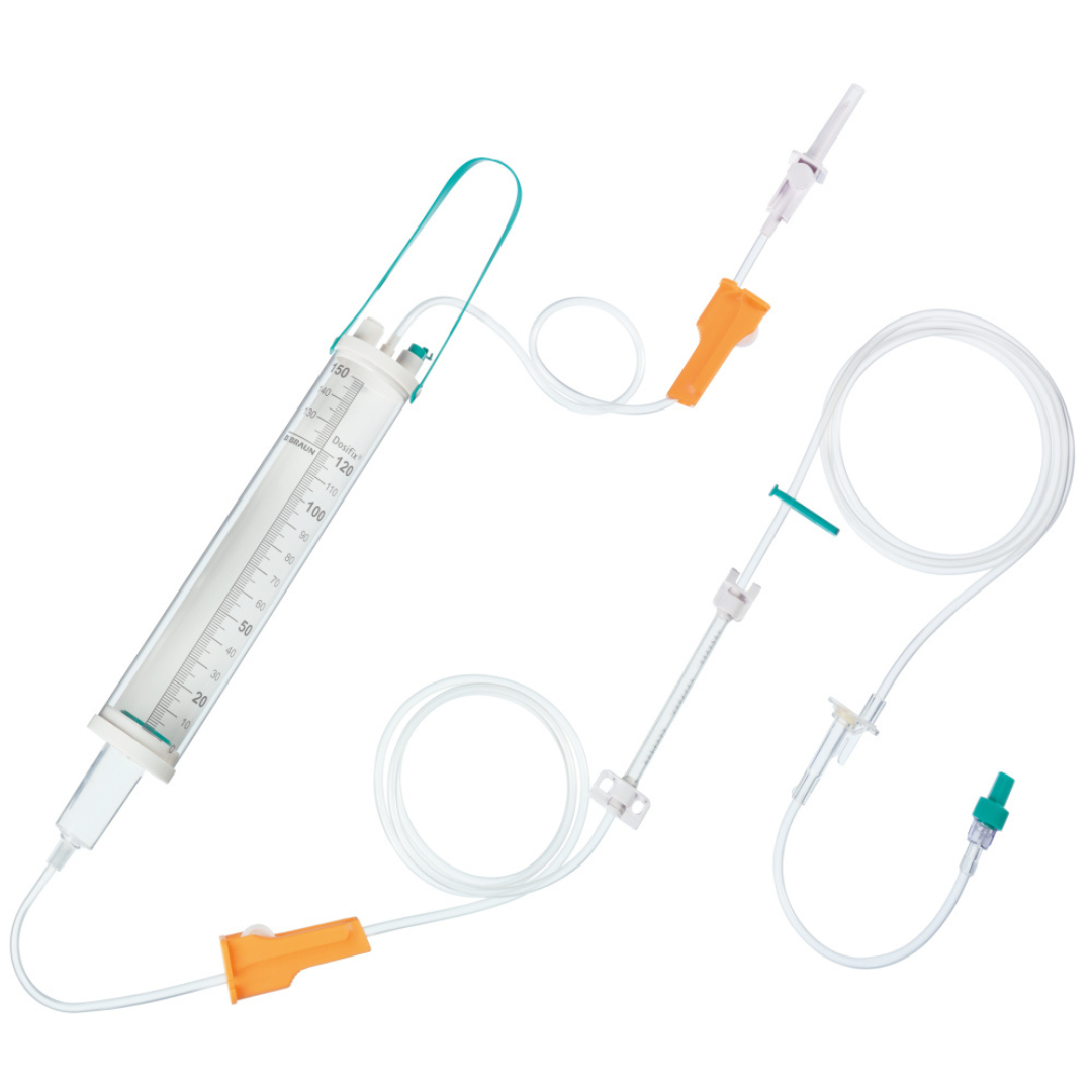 LINEA CON BURETA PARA COMBA DE INFUSION - BRAUN