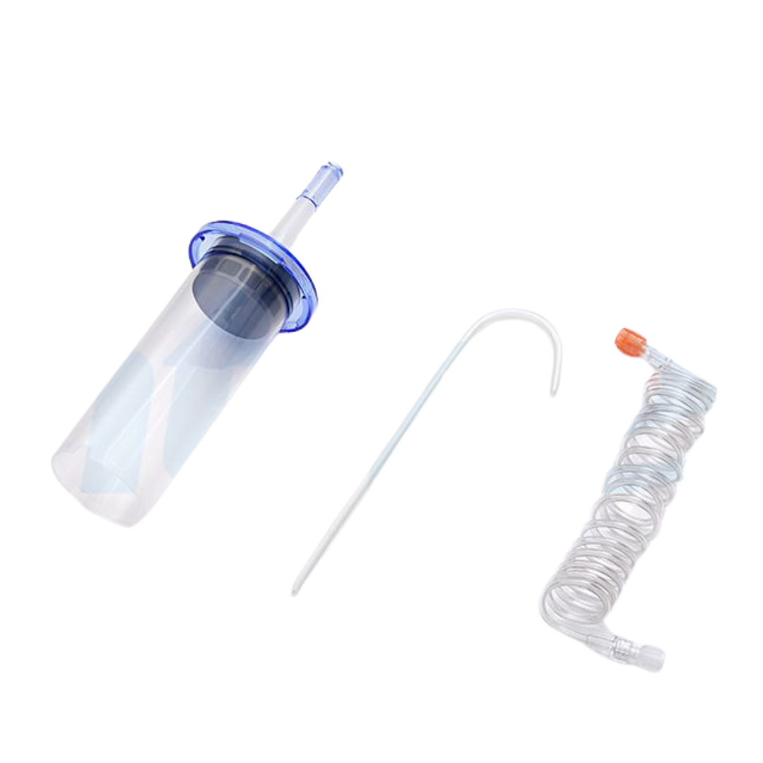 Imagen #0 del producto JERINGA DESCARTABLE 200ML PARA BOMBA INYECTORA DE CONTRASTE REF: 200101 - ANTMED